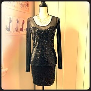 Sequin Embellished Dress